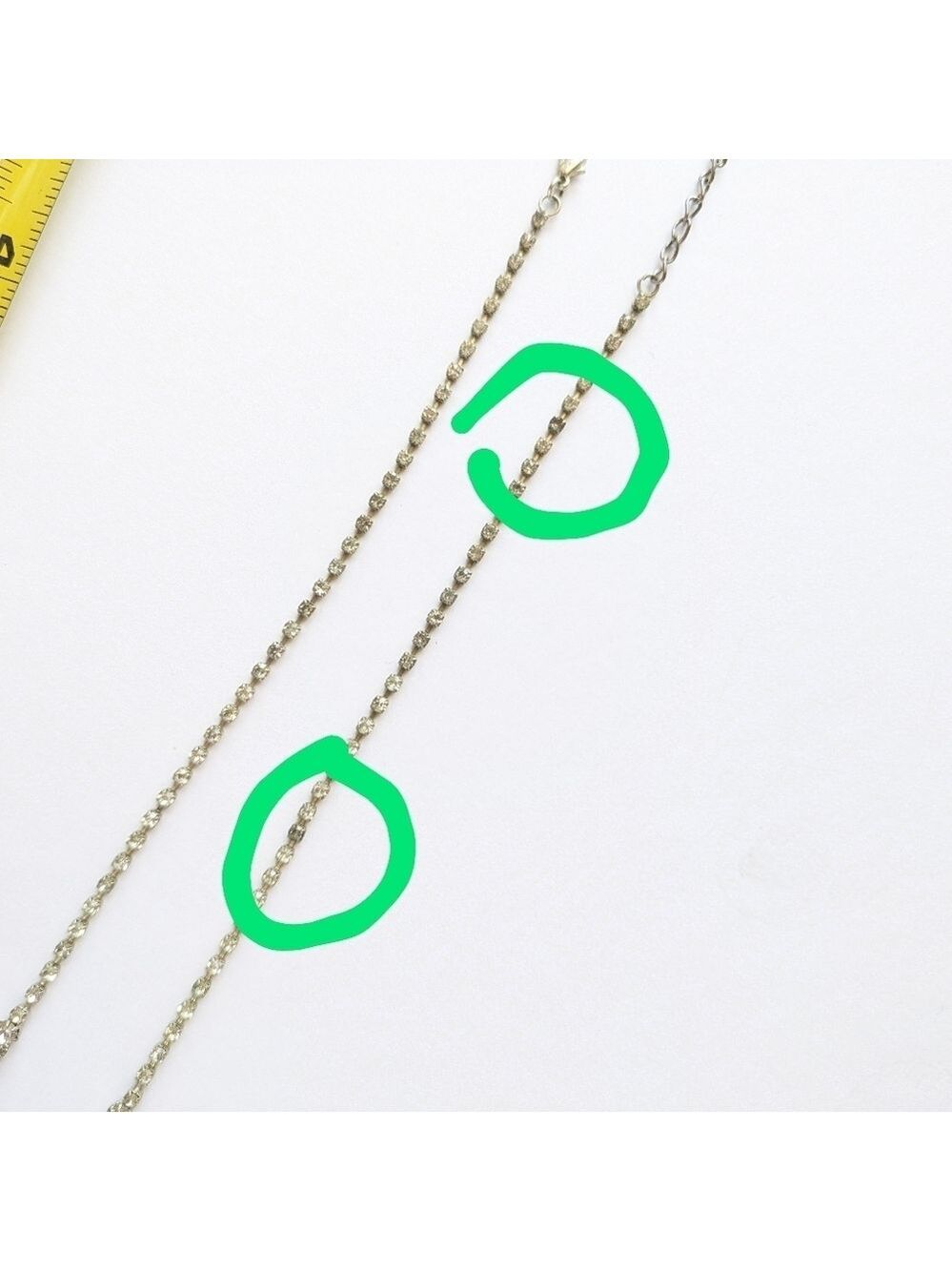 Rhinestone necklace - Picture 6 of 6